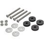 MotorGuide 8M4000873 Trolling Motor Mounting Kit — for Bow-Mount Brackets — Set of 4 Screws, Washers, Rubber Washers & Nuts