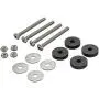 MotorGuide 8M4000873 Trolling Motor Mounting Kit — for Bow-Mount Brackets — Set of 4 Screws, Washers, Rubber Washers & Nuts