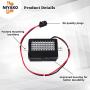 Niyako 5012699AA HVAC Blower Motor Resistor ATC Control Module Compatible with 1999-2004 Grand Cherokee WJ 4.0L 4.7L Replacement# RU-358 973-424