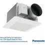 Panasonic FV-1115VQ1 WhisperCeiling DC Ventilation Fan, 110-130-150 CFM,With SmartFlow and Pick-A-Flow Airflow Technology and Flex-Z Fast Installation Bracket,Quiet Energy Star Certified Energy-Saving