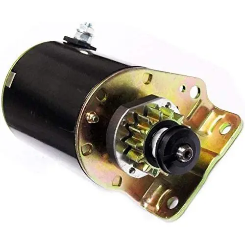 Raisman Starter Motor Compatible with Briggs 693551 John Deere LG693551 with Steel Gear