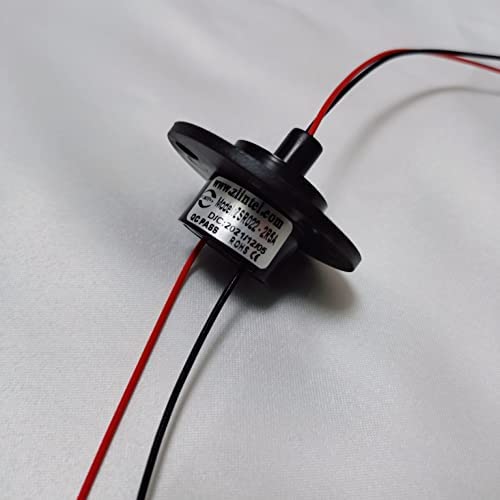 Electric Small Slip Ring Rotating Conductive Slip Ring 2 Wires Diameter 22MM for 5A