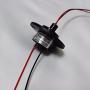 Electric Small Slip Ring Rotating Conductive Slip Ring 2 Wires Diameter 22MM for 5A