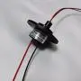 Electric Small Slip Ring Rotating Conductive Slip Ring 2 Wires Diameter 22MM for 5A
