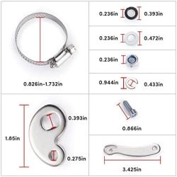 baluoqi Universal Torque Arm for Electric Bicycle e-Bike Bike Front or Rear Hub Motors and Mid Drive e-Bike Tool for Maintenance