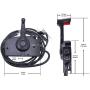 YIXIN 881170A3 Side Mout Throttle Outboard Remote Control Compatible With Mercury Outboard Boat Motor Engine 8 Pin Right Hand