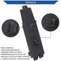 Obaee Power Window Switch Front Right Passenger Side Door Lock Control Button Compatible with Jeep Cherokee 1997 1998 1999 2000 2001 2 Door 4 Door Replacement OEM 56009451AC 56009451AB 1S2196 DS1233