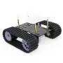 DGJYT 2021 Professional Track Crawler Chassis, Smart RC Robot Tank Car Chassis for Arduino/Raspberry pi Starter Kit, Robotic Platfrom with Acrylic Plate 2 Layers for Steam Eduaction