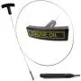 MOCW 3C3Z-6750-AA Engine Oil Dipstick Indicator for 2003 2004 2005 2006 FORD F250 F-350 F-450 F-550 Excursion Super Duty 6.0L V8 Diesel Powerstroke Fluid Level Indicator Dip Stick OE# 3C3Z6750AA