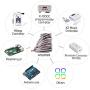 WS2812B ECO LED Strip,BTF-LIGHTING Chasing Effects 5050SMD Individually Addressable 3.3FT 100 (2x50)Pixels/m Flexible White FPCB Dream Color IP65 Waterproof for Bedroom DIY Projectsetc DC5V
