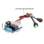 Motor Regulator, PWM Speed Controller Easy to Carry Small Size Reversible Copper Clad Laminate with Indicator Light for Industry