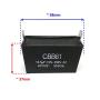ITACO 13uF Generator Motor Capacitor Condenser 13.5uF 14uf CBB61 13.5 uF 13uF 50 60 Hz 350V AC UL AVR