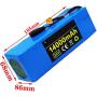 Jieoto 36V 14Ah Ebike Battery E-Bike Li-ion Battery Pack Rechargeable Lithium Battery with 42V Charger Fits for 200W 250W 400W 500W Electric Bike Motor