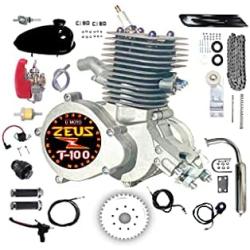 U-MOTO YD100 100cc Bicycle Engine Kit for 2 Stroke Motorized Bike Complete Set