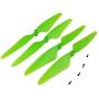 Upgrade Motors Main Blade Propellers for Hubsan H502E H502S Drone Replacement CCW CW with Metal Gear RC Quad Copter Spare Parts Set (Green)