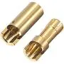 uxcell 5.5mm Bullets Connector Gold Plated Banana Plugs Male&Female for RC Battery ESC Motor 3pairs