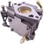 Boat Motor 853720T15 853720T21 8M0109535 Carburetor Assembly for Mercury Marine Mercruiser Quicksilver / 5040597 for Evinrude Johnson OMC BRP Outboard Engine 15HP 4-Stroke, Remote Model
