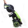 PowRyte Electric Pressure Washer of Brushless Induction Motor with Hose Reel, On-Board Soap Tank , 5 Different Pressure Tips, Power Washer, 4500 PSI 2.6 GPM, Green