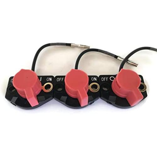 3pcs x StopSwitch Stop Switch ON OFF for Subaru Robin EX35 EX40 EH36 EH41 EY27 EY28 Motor Lawnmower Trimmer Engine