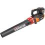 WORX WG584 40V Power Share Turbine Cordless Leaf Blower with Brushless Motor (2x20V Batteries) & WG184 40V Power Share 13