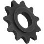 Keenso 11 Teeth Sprocket, High Strength Steel H Hole 11 Teeth Sprocket 25H Motor Chain 11T Sprocket for 1020 High Speed Motor
