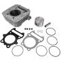 NICECNC Engine Cylinder Heads, Cylinder kit Piston 72mm Rings Gaskets Compatible with Suzuki GN250 DR250 GZ250 DR250S