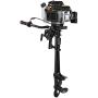 Lolicute Outboard Motor, 4 Stroke 3.6 HP Boat Motor 55CC Boat Engine with Air Cooling System (Ship from USA)