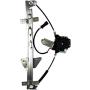 SHOWSEN 741-598 Rear Driver Side Power Window Regulator W/Motor Fit 2000-2004 Dodge Dakota 1998-2003 Dodge Durango