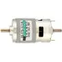 775 DC 12V/24V 50W High Torque Electric Motor, 4500/9000RPM Dual Output Shaft Ball Bearing Electric DC Motor Driver for DIY Parts by Walfron (24V9000RPM)