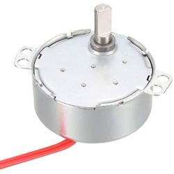 uxcell Synchronous Gear Motor AC 12V 2.5-3RPM 50-60Hz Electric Motor CCW/CW 4W for Electric Fan