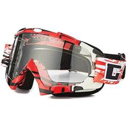June Sports ATV Cycling Motorcross Motorcycle Goggle Bendable Anti-Reflection Sponge Padded Ski Goggle KG9