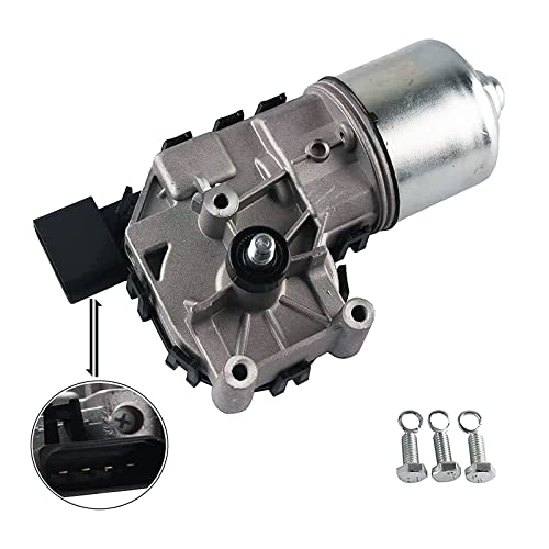 E-Vniko Windshield Wiper Motor Compatible with Volkswagen Jetta 2011 to 2015 Replace Front Wiper Motor 6R1955119A 5C6-955-113A 5C6-955-121A 5C7-955-113A 5C7-955-113D
