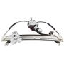 Front Left Power Window Regulator with Motor Assembly Driver Side Replacement for 2003 2004 2005 2006 2007 Honda Accord EX LX 2004 2005 Honda Accord SE