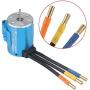 RC Motor, Surpass 3650 5900KV 4 Poles Brushless Motor for 1/10 1/16 1/18 RC Car Boat Accessory