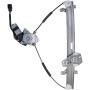 741-306 Power Window Regulator and Motor Assembly Driver Side Front Compatible for 2003-2007 Honda Accord (Sedan Only) DX/EX/LX/SE/Hybrid 2.4L 3.0L, OE Replace Parts