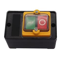 TWTADE / 2Pcs Push Button Switch Waterproof On/Off Motor Start Stop Switch 10A AC 220V/380V Latching Push Button Switch KAO-10KH