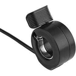 Thumb Throttle Assembly, 22mm 7/8inch Universal Thumb Throttle Cable Speed Control Assembly for E-Bike Electric Bike Scooters