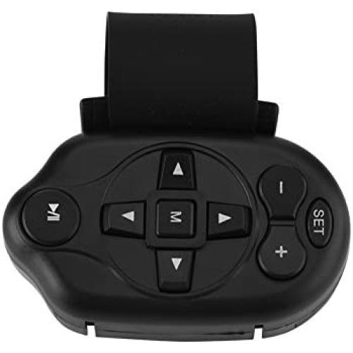 Wireless Universal Remote Control, Infrared Car Steering Wheel Remote Control of Car CD/VCD/DVD or Others/Humanized Structure/Black
