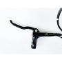 CONHIS Motor Ebike 4 Piston Hydraulic disc Brake Sets Four Piston Caliper Hydraulic Disc Brake for Bafang mid Drive or Normal Kits