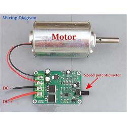 DC 5-18V PWM Motor Speed Controller Board Module Adjustment Potentiometer