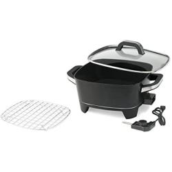 Nesco American Harvest ES-12 Electric Skillet, 12 Inch, Black