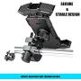 Amiss Bike Phone Holder, Motorcycle Phone Mount, Handlebar Clip of Bike Phone Mount for Electric, Mountain, Scooter and Dirt Bikes, Car Exterior Accessories, Fit for iPhone/Samsung/All Cell Phones