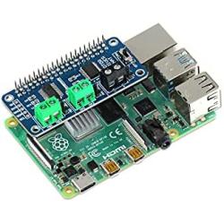 sb components Raspberry Pi Motor Driver Board I2C IIC Interface Motor Driver HAT for Raspberry Pi - Control 2 DC Motors Simultaneously