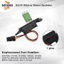 Niyako 89018308 HVAC Blower Motor Resistor Compatible with 2003-2007 Cadillac Escalade ESV EXT Chevy Avalanche Silverado Suburban Avalanche Tahoe GMC Sierra Yukon Replacement # 973-009