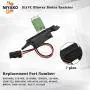 Niyako 89018308 HVAC Blower Motor Resistor Compatible with 2003-2007 Cadillac Escalade ESV EXT Chevy Avalanche Silverado Suburban Avalanche Tahoe GMC Sierra Yukon Replacement # 973-009