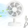 WACZJ Portable Fan Personal Fan Without Battery USB Powered 4 Speed Nergy Efficient Wind Speed for Office Table Bedroom Kitchen