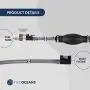 Tuyau de carburant marin FO4282 Five Oceans pour hors-bord Mercury, avec ampoule de pompe à vide, 3/8 pouce x 6 pieds, 2 raccords rapides, renforcé EPA/CARB, compatible essence mélangée à l'éthanol. Tuyau de carburant marin FO4282 Five Oceans pour hors-bord Mercury, avec ampoule de pompe à vide, 3/8 pouce x 6 pieds, 2 raccords rapides, renforcé EPA/CARB, compatible essence mélangée à l'éthanol.