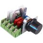 Stayhome 1pcs New PWM 2000W AC Motor Speed Controller 50-220V 25A Adjustable Motor Speed Controller Voltage Regulator