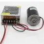 Moteur DC Réversible à Aimants Permanents 12V Mini Haut Débit Faible Bruit pour Générateur DIY (3500T/min) Moteur DC Réversible à Aimants Permanents 12V Mini Haut Débit Faible Bruit pour Générateur DIY (3500T/min)