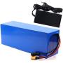 Wnicek 48V 15AH E-Bike Lithium Battery 13S 5P 15000mAh Battery Pack for 250W 350W 500W 750W 1000W Motor for Electric Bicycle Scooter Electric Tricycles with BMS + Charger